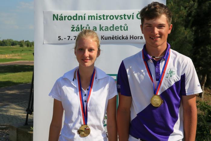 Johanka Šteindlerová a Erik Palkovský