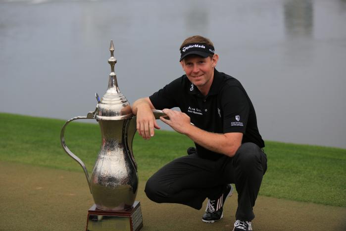 Stephen Gallacher - vítez Omega Dubai Desert Classic 2014