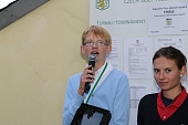 Společná kategorie do 18 let - 1. Denis Dusík, 3. Anna Koubová