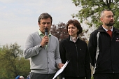 Alan Babický, Dana Čapková and Dalibor Procházka